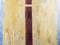 ŽUTI MONOLIT / YELLOW MONOLITH, 2000. ulje na platnu / oil on canvas 165x100cm